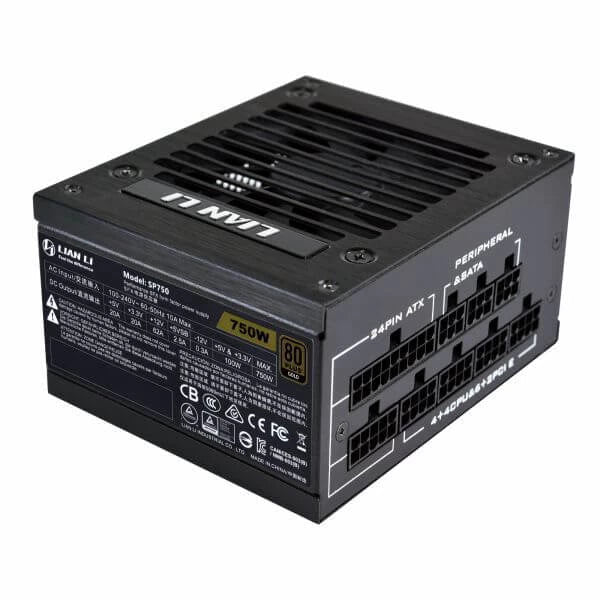 LIAN LI SP750 750W SFX 80+ Gold Fully Modular ITX 2.0 Power Supply