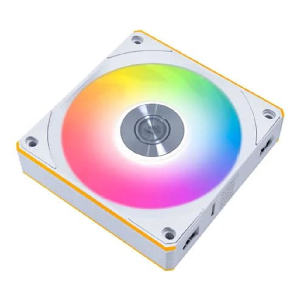 LIAN LI UNI CL120 120mm ARGB Wireless Cabinet Fan ( White ) ( Single Pack )