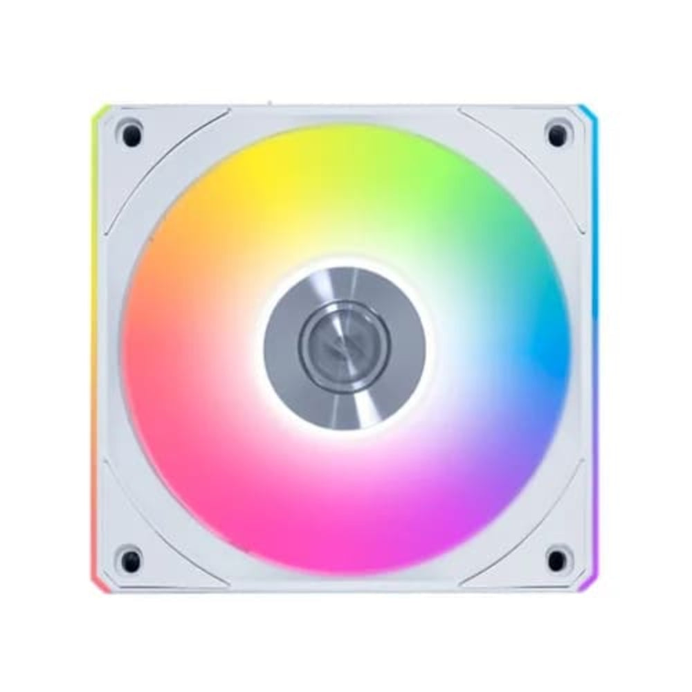 LIAN LI UNI CL120 120mm ARGB Wireless Cabinet Fan ( White ) ( Single Pack )