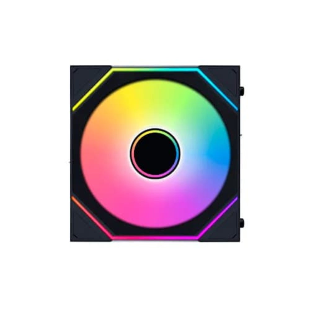 LIAN LI Uni Fan SL Infinity Reverse Blade 120mm Wireless ARGB Cabinet Fan (Black) (Triple Pack)