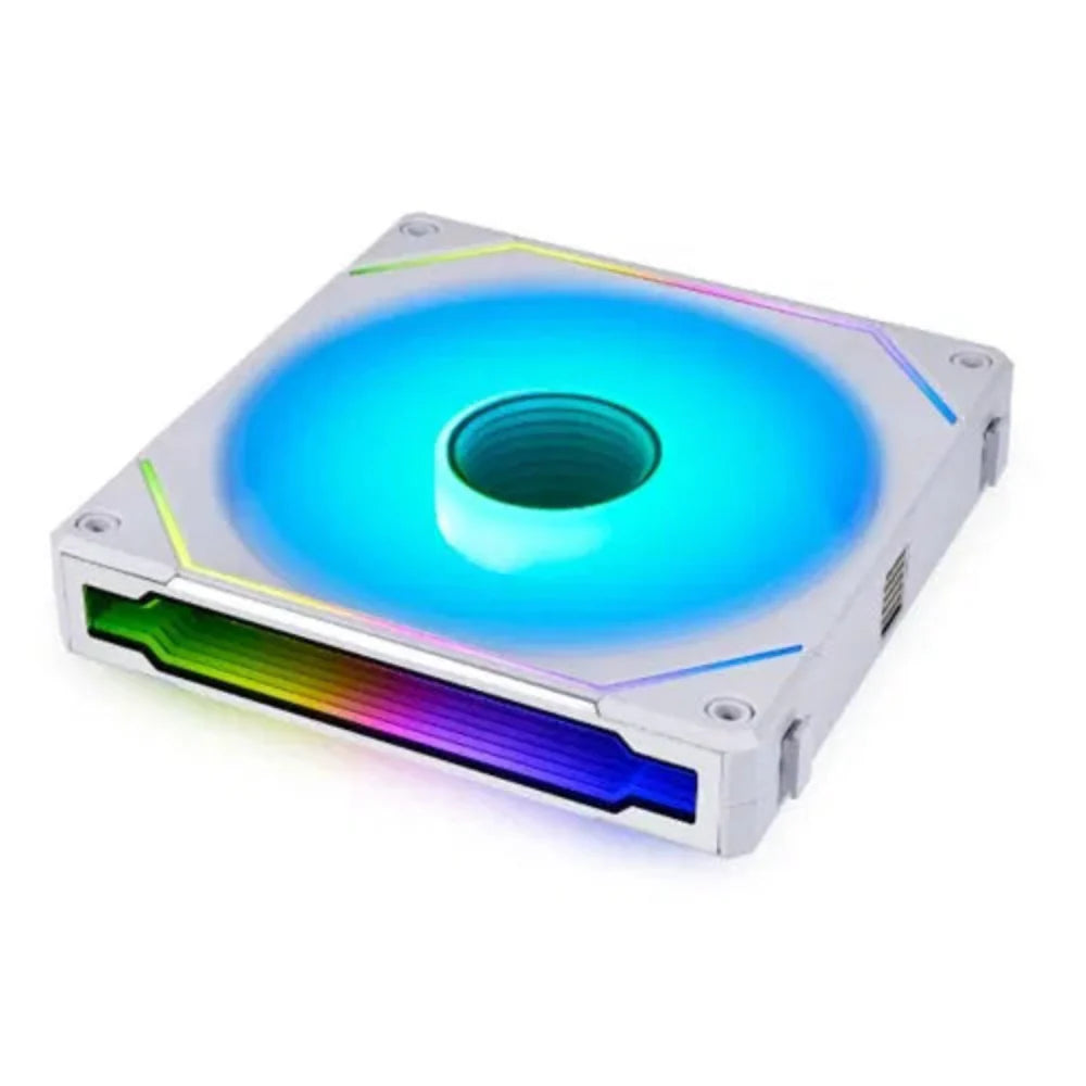 LIAN LI Uni Fan SL Infinity 140mm ARGB Cabinet Fan (White) (Single Pack)