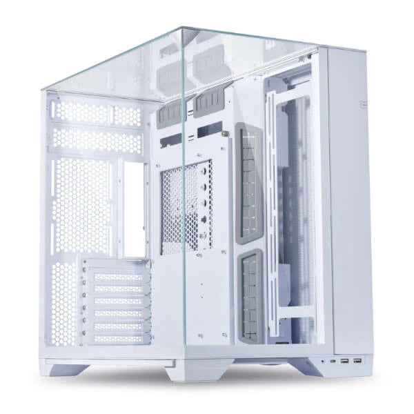 LIAN LI O11 Vision EATX Mid Tower Cabinet (White)