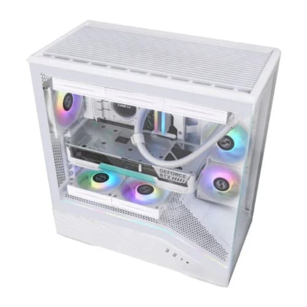 LIAN LI Vector V100 ARGB EATX Mid Tower Cabinet ( White )