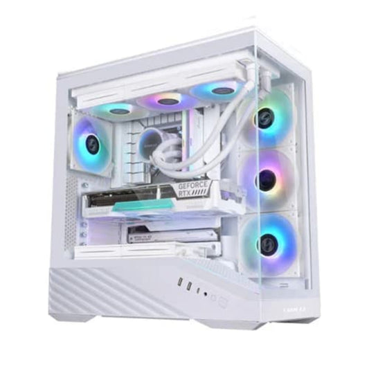LIAN LI Vector V100 ARGB EATX Mid Tower Cabinet ( White )