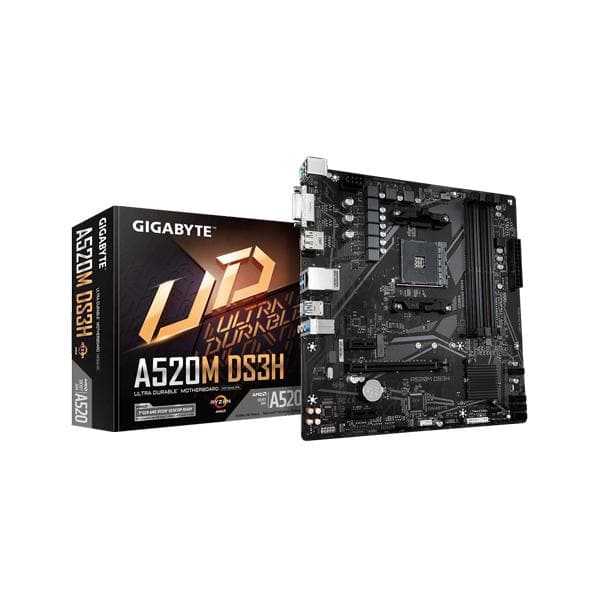 GIGABYTE A520M DS3H DDR4 AMD Motherboard