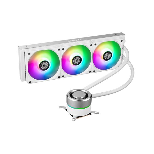 LIAN LI Galahad 360 ARGB 360mm CPU Liquid Cooler (White)