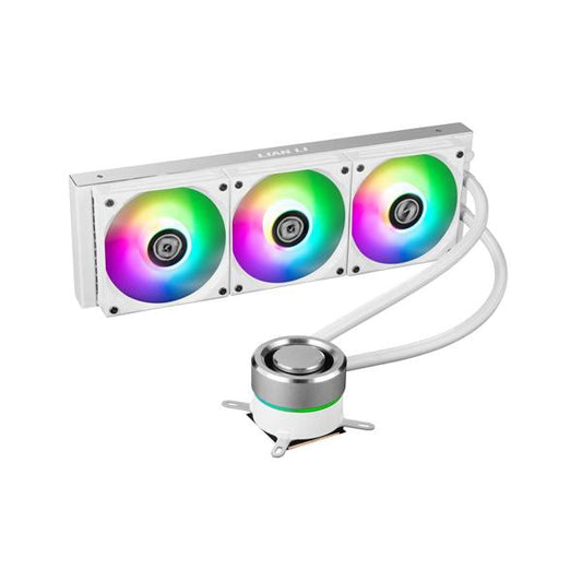 LIAN LI Galahad 360 ARGB 360mm CPU Liquid Cooler (White)