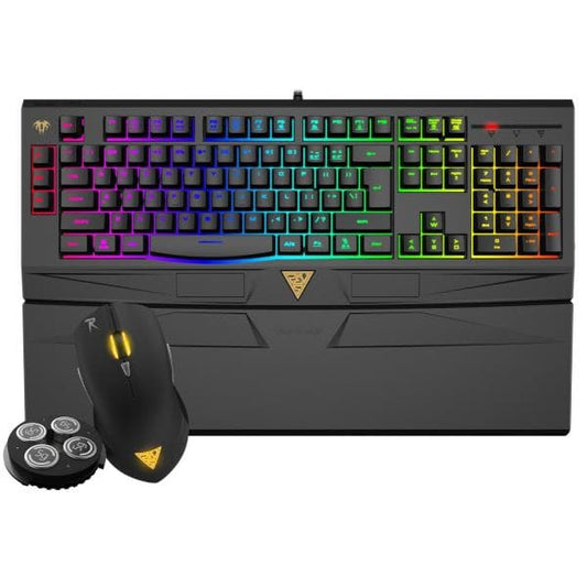 GAMDIAS Ares 7 GKC6011 Full Size Membrane Wired Gaming Keyboard ( Black )