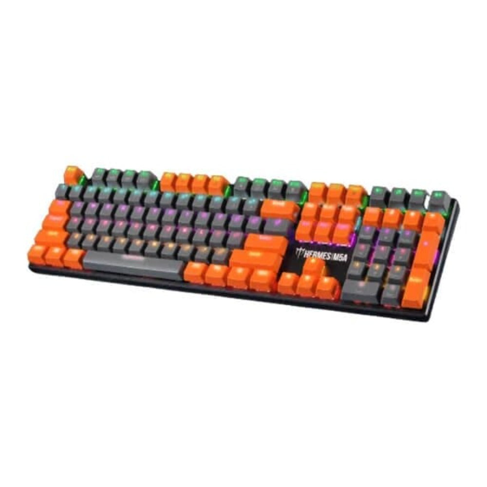 GAMDIAS Hermes M5A Full Size Mechanical Wireless Gaming Keyboard ( Black ) ( Clicky Blue Switches )