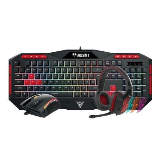 GAMDIAS Poseidon M2 Full Size Membrane Wired Gaming Keyboard ( Black ) ( Membrane Switch )