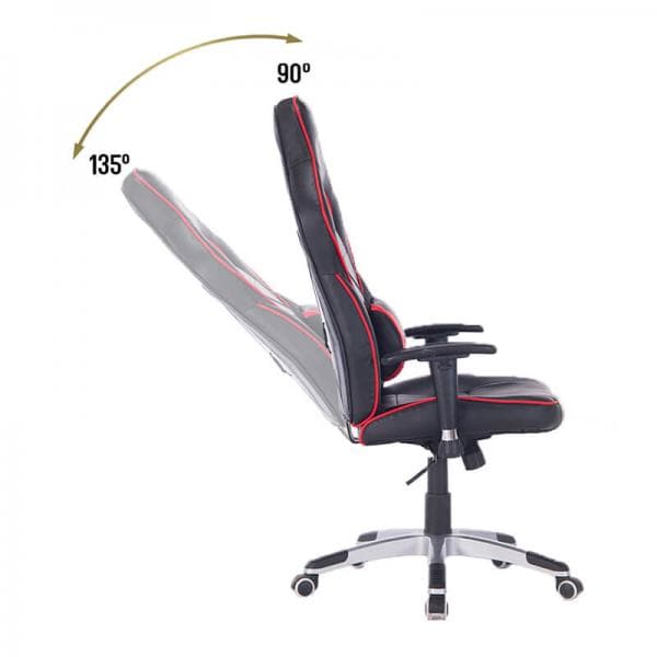 ANT ESPORTS GameX Gamma Gaming Chair (Red-Black)