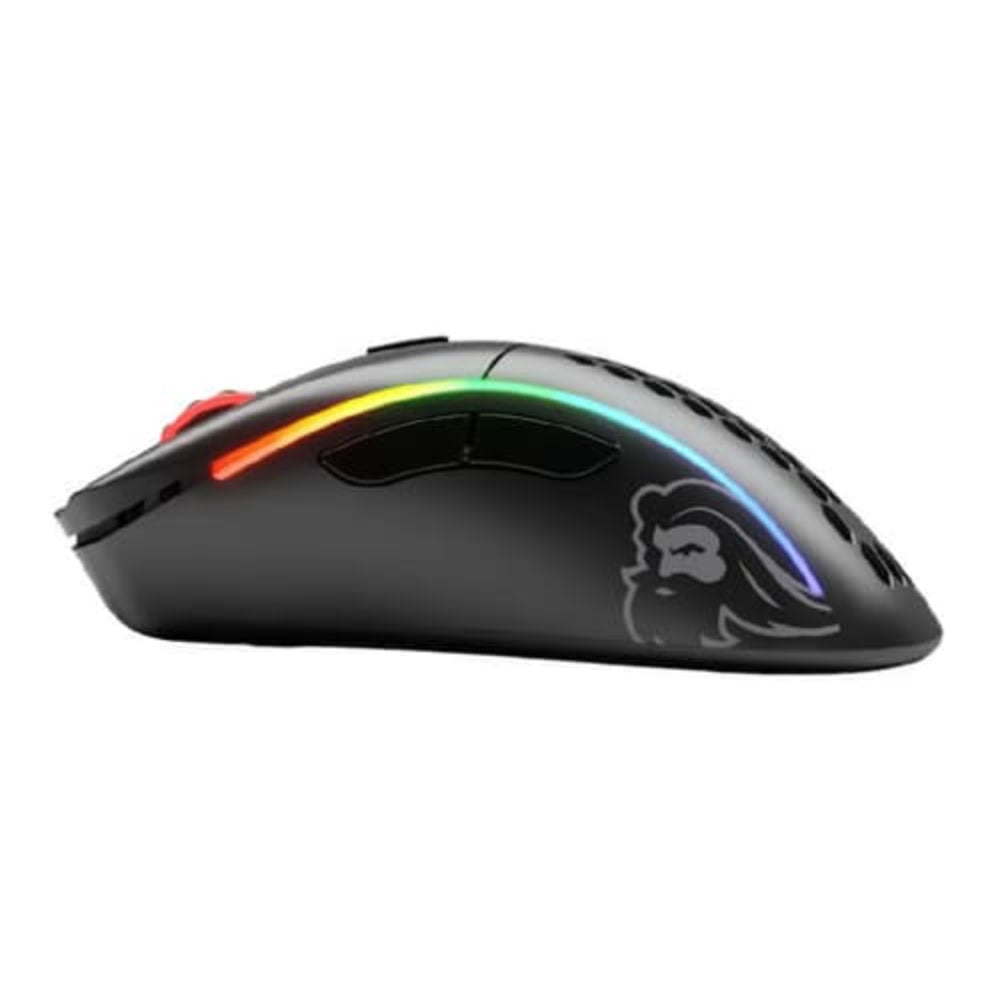 GLORIOUS Model D RGB Ergonomic Wireless Gaming Mouse ( Black ) ( 19000DPI / 6 Macro Buttons ) ( GLO-MS-DW-MB )