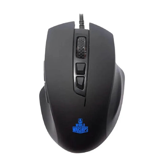 ANT ESPORTS GM200W Optical Wired Ergonomic Gaming Mouse ( GM200W ) (3200DPI / 7 Macro buttons) ( Black )