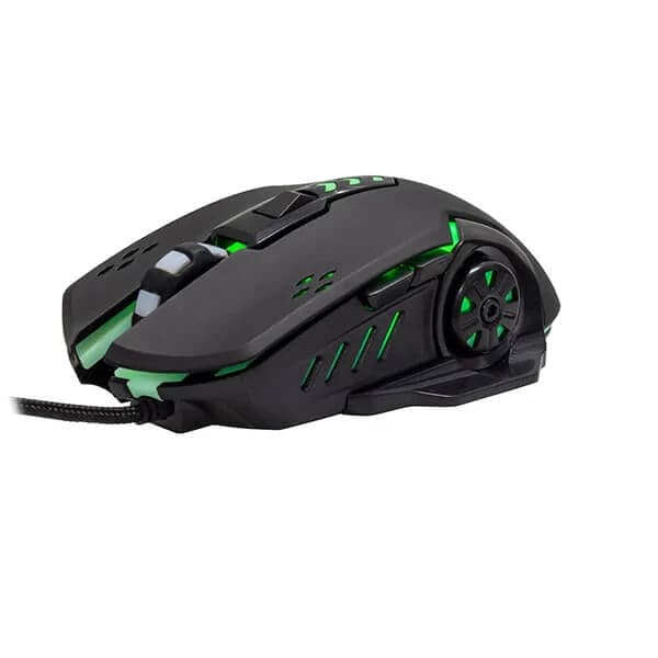 ANT ESPORTS GM70 Wired Ambidextrous Optical Gaming Mouse ( GM70 ) ( 3600DPI / 6 Macro Buttons) ( Black )