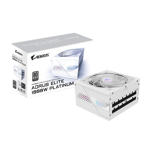 GIGABYTE Aorus Elite 1000W ICE 80+ Platinum ATX 3.0 Fully Modular Power Supply