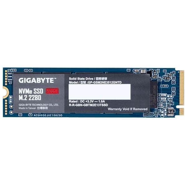 GIGABYTE 512GB PCIE M.2 NVME Gen3 Solid State Drive ( SSD )