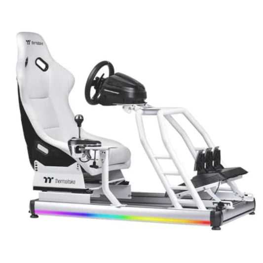 THERMALTAKE GR500 Racing Simulator Cockpit ( Snow White )