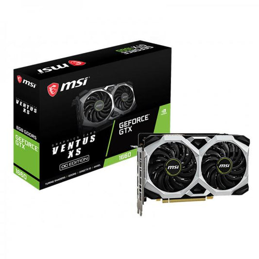 MSI GeForce GTX 1660 Ventus XS OC 6GB Nvidia Graphic Card