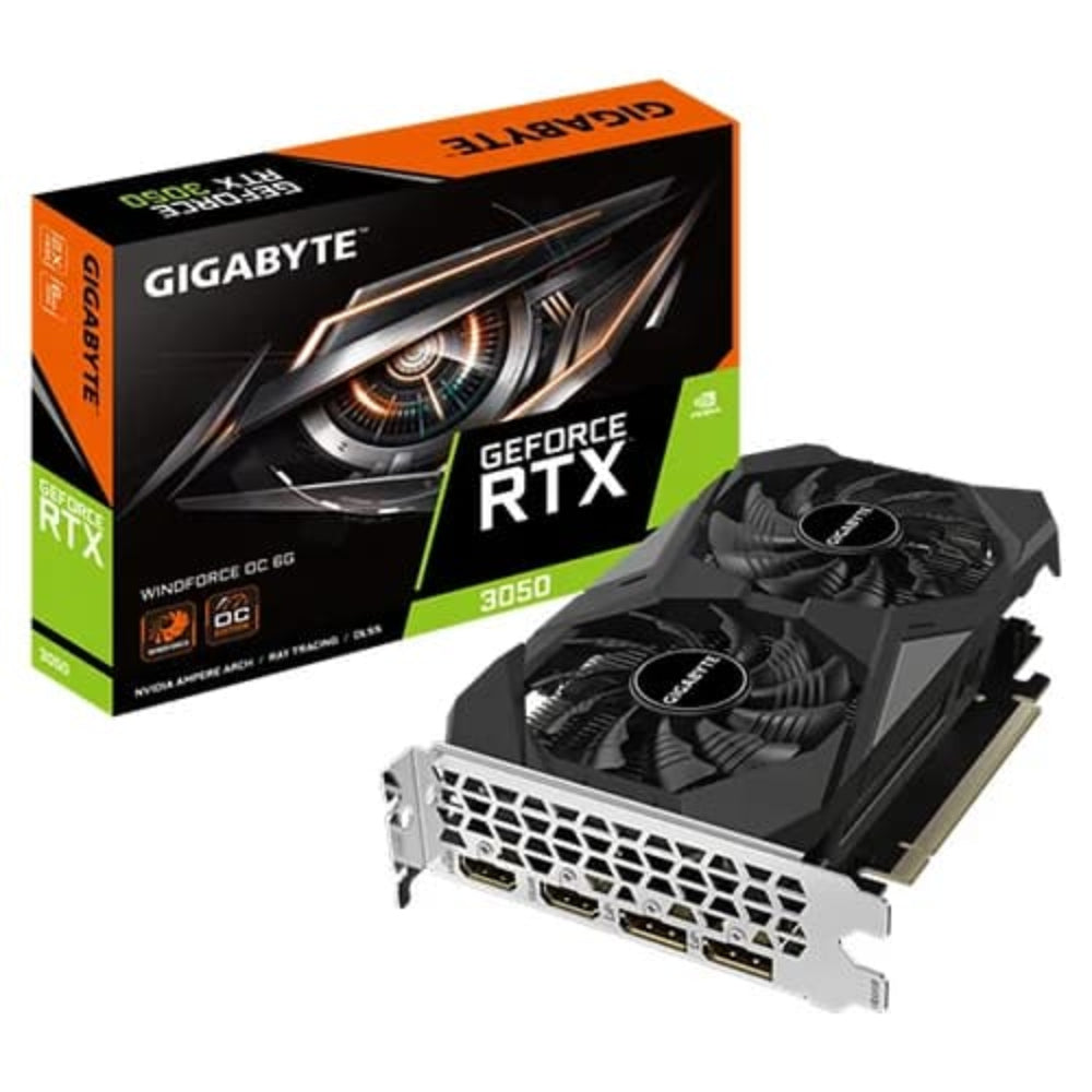 GIGABYTE Geforce RTX 3050 Windforce OC V2 6GB NVIDIA Graphic Card