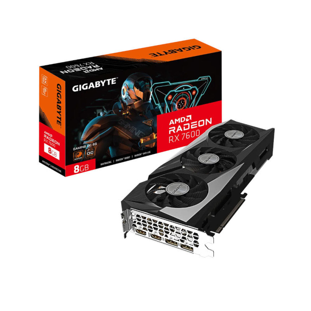 GIGABYTE Radeon RX 7600 Gaming OC 8GB AMD Graphic Card