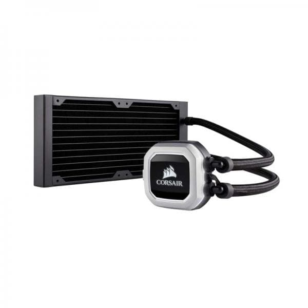 CORSAIR H100i Pro RGB 240mm CPU Liquid Cooler (Black)