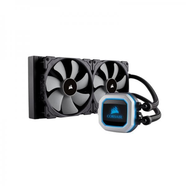 CORSAIR H115i Pro RGB 280mm CPU Liquid Cooler (Black)