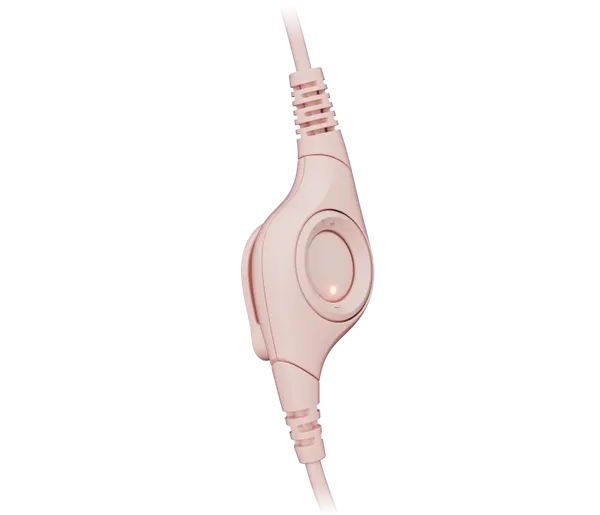 LOGITECH H390 RGB Wired Stereo Gaming Headphone ( Rose ) ( Pc / Mobile / Mac / Xbox )