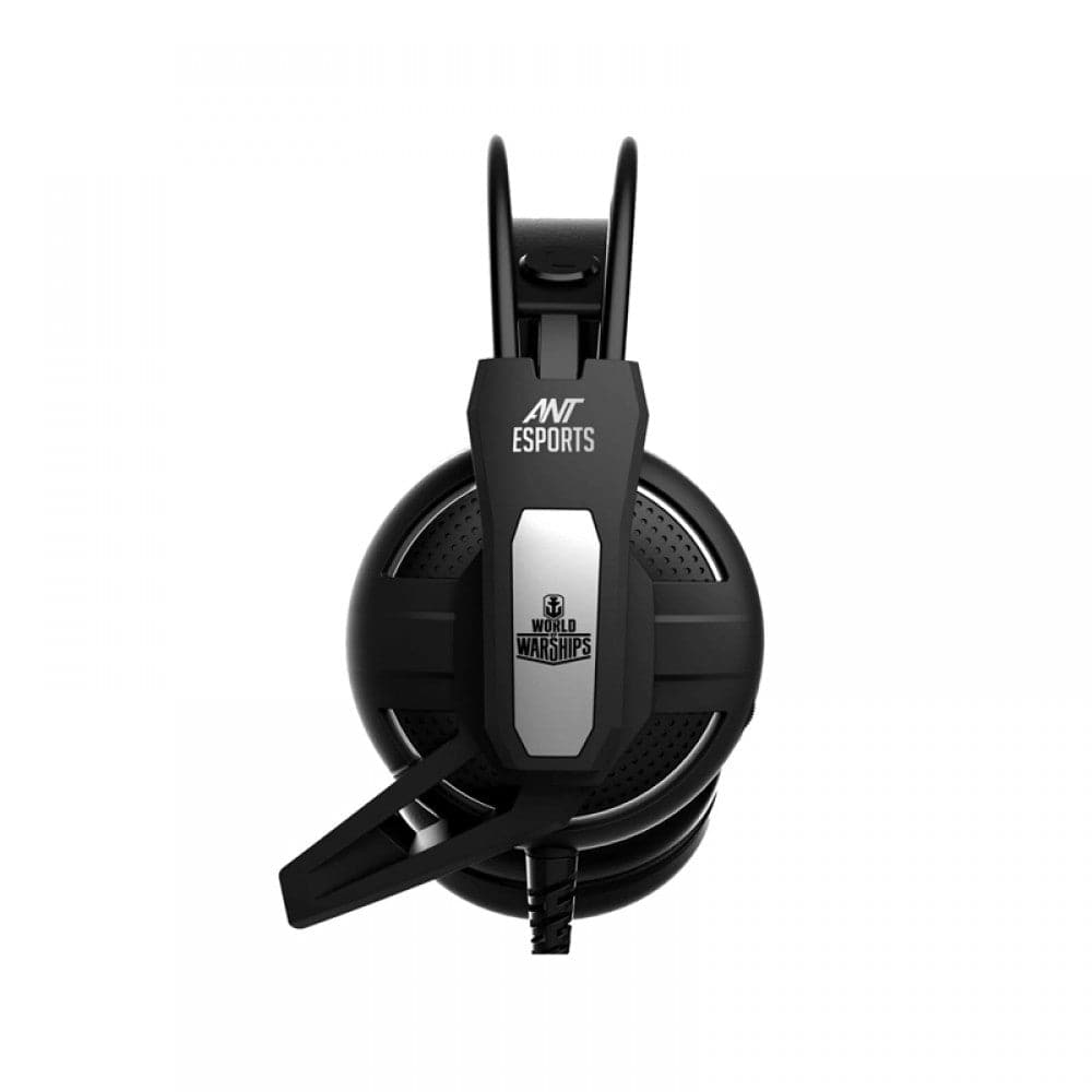 ANT ESPORTS H620W World of Warship License 3.5mm Wired Gaming Headphone ( Black ) ( PC / Playstation / Mobile / Xbox )