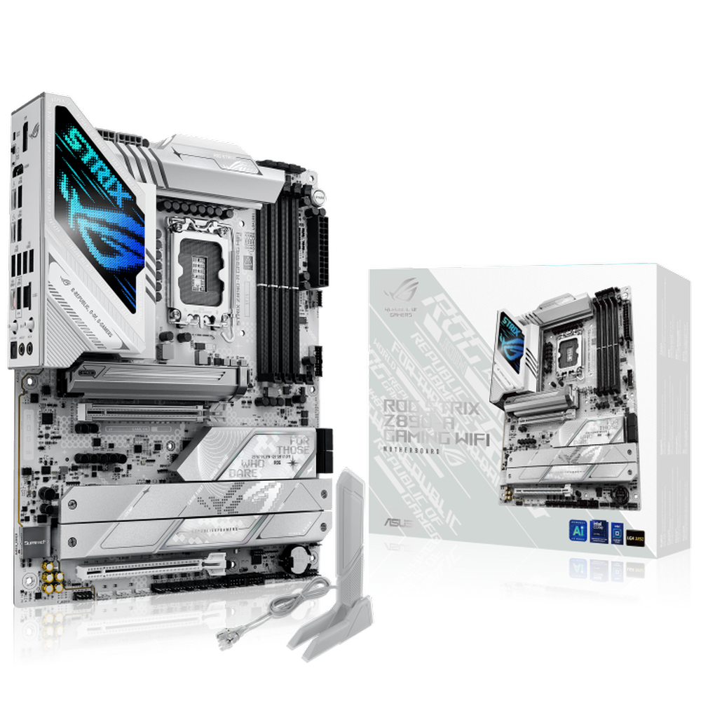 ASUS ROG Strix Z890-A Gaming Wifi DDR5 Intel Motherboard ( White )