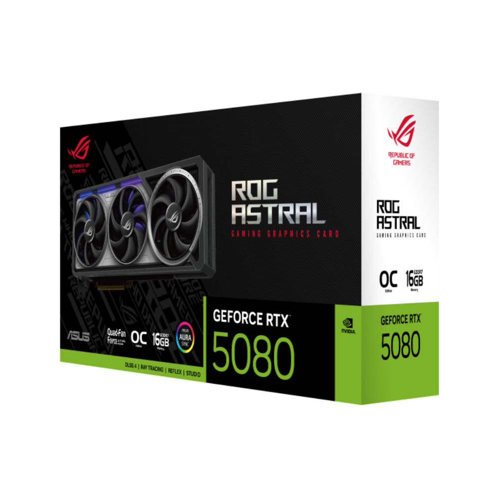ASUS ROG Astral GeForce RTX 5080 OC 16GB Nvidia Graphic Card