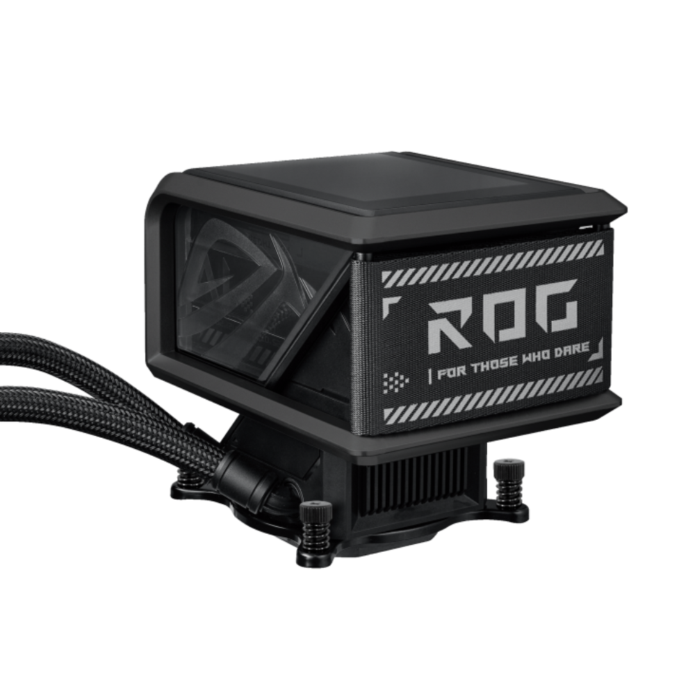 ASUS ROG Ryou IV SLC 360mm ARGB CPU Liquid Cooler ( Black ) ( With LCD Display )