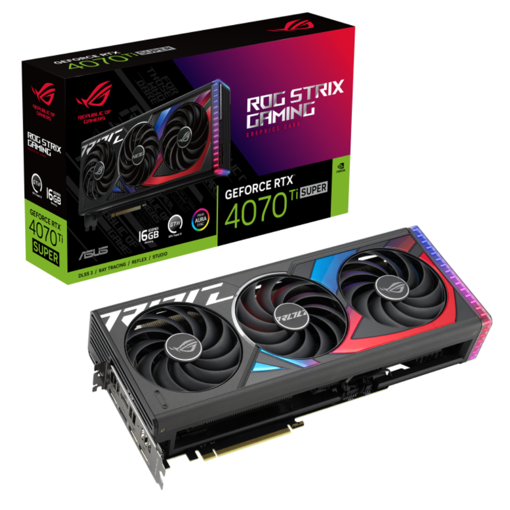ASUS ROG Strix GeForce RTX 4070 Ti Super Edition 16GB Nvidia Graphic Card
