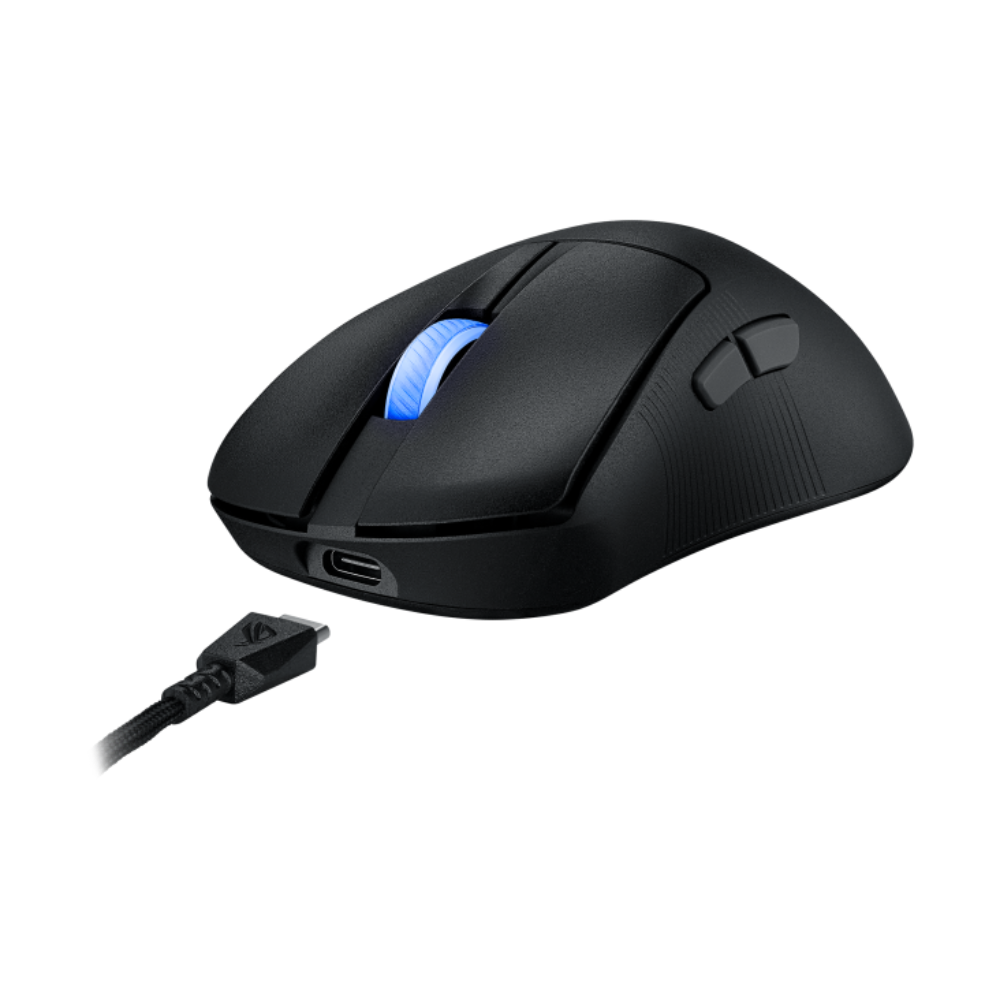 ASUS ROG Keris ll Ace RGB Wireless Ergonomic Gaming Mouse ( Black ) ( 42000DPI / 5 Macro Buttons )