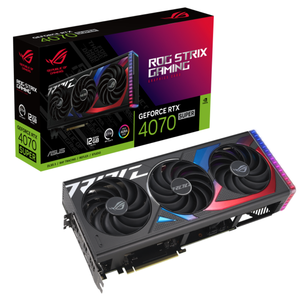 ASUS ROG Strix GeForce RTX 4070 Super 12GB NVIDIA Graphic Card