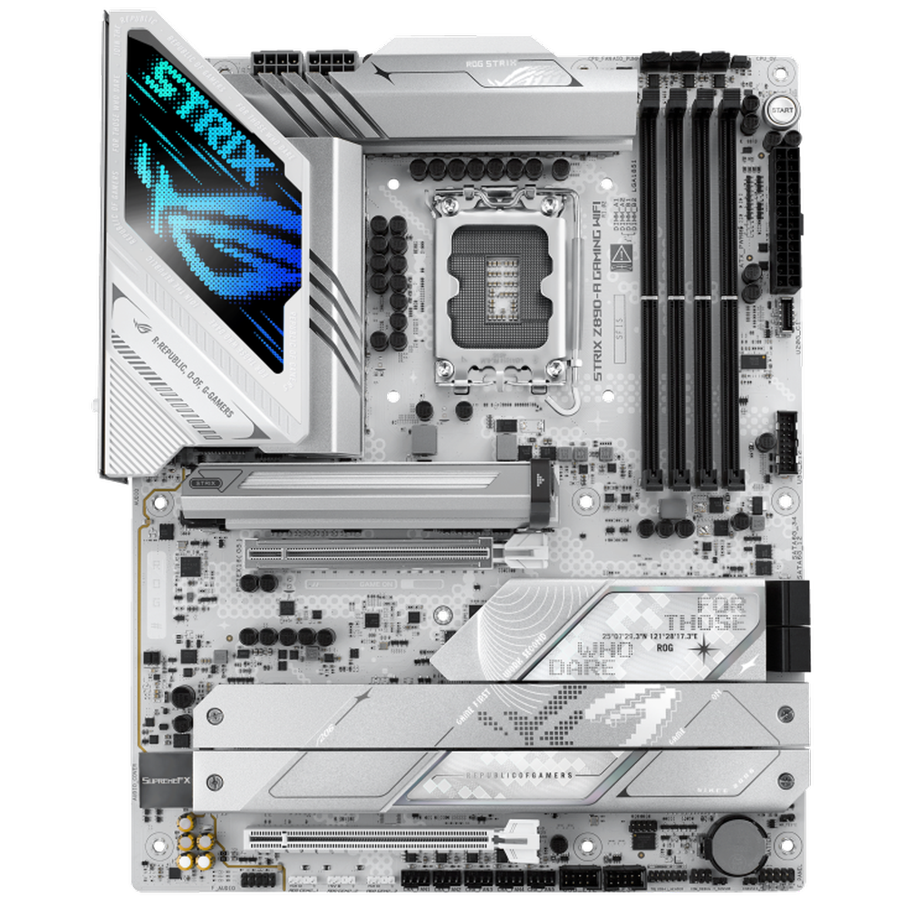 ASUS ROG Strix Z890-A Gaming Wifi DDR5 Intel Motherboard ( White )
