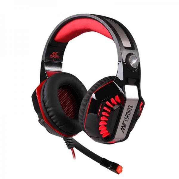 ANT ESPORTS H900 3.5mm Wired Gaming Headphone ( Black / Red ) ( PC / Playstation / Mobile / Xbox )