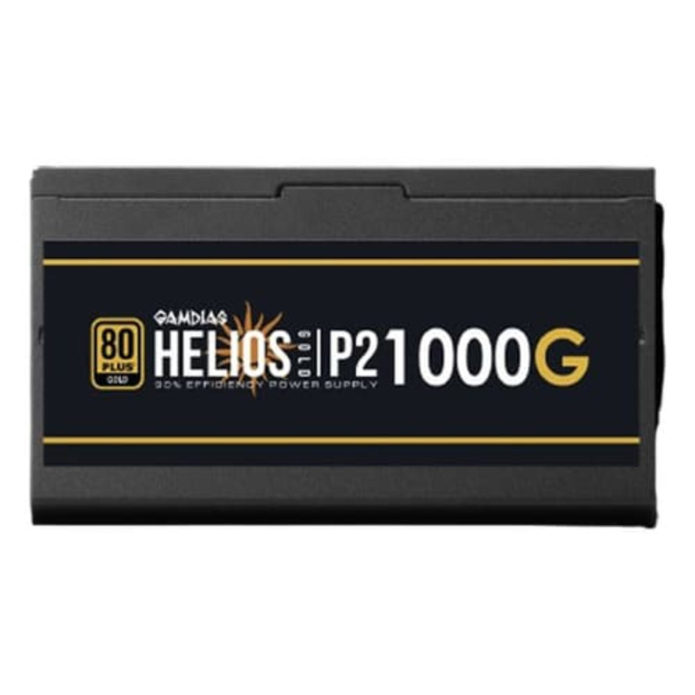 GAMDIAS Helios P2 1000G 1000W 80+ Gold ATX 3.1 Fully Modular Power Supply