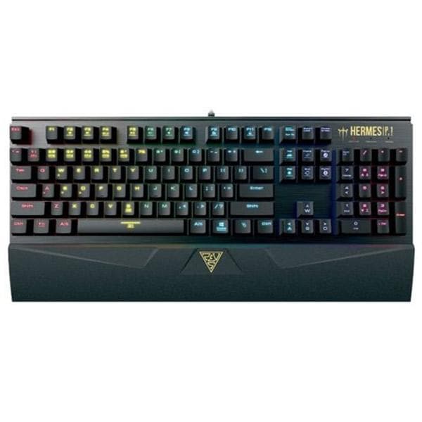 GAMDIAS Hermes P1A Full Size Mechanical Wireless Gaming Keyboard ( Black ) ( Blue Switch )