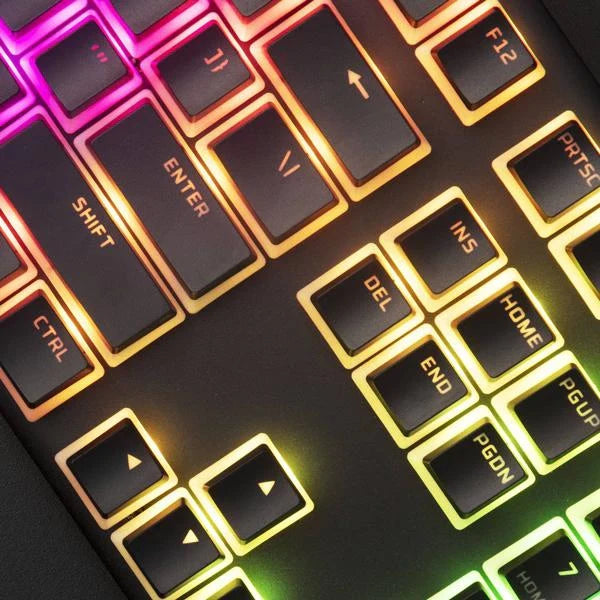 HYPERX Pudding Keycaps Double Shot PBT (Black)