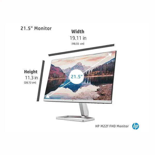 HP M22F 22 Inch FHD 75Hz IPS Panel AMD Freesync Monitor