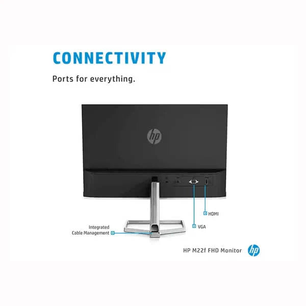 HP M22F 22 Inch FHD 75Hz IPS Panel AMD Freesync Monitor