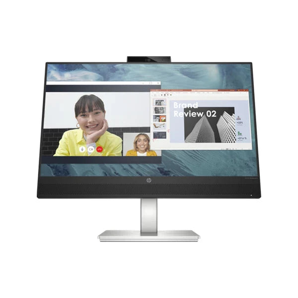 HP M24 Webcam 24 Inch FHD 75Hz IPS Panel 99%SRGB 5MS AMD Freesync Monitor