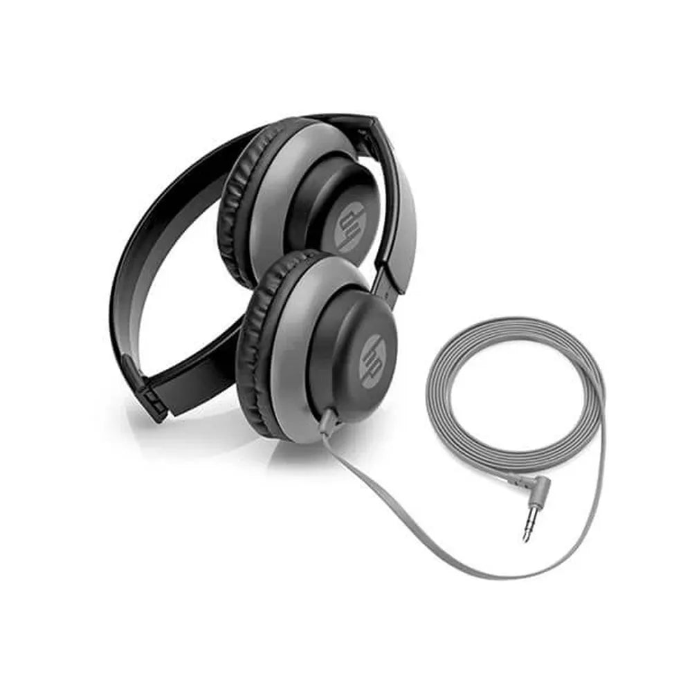 HP 200 3.5mm Wired Stereo Gaming Headphone With Mic ( Black ) ( PC/Mobile/Mac/Xbox)