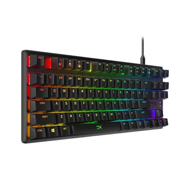 HYPERX Alloy Origins Core TKL Mechanical Wired Gaming Keyboard (Blue Switches) ( HX-KB7BLX-US )