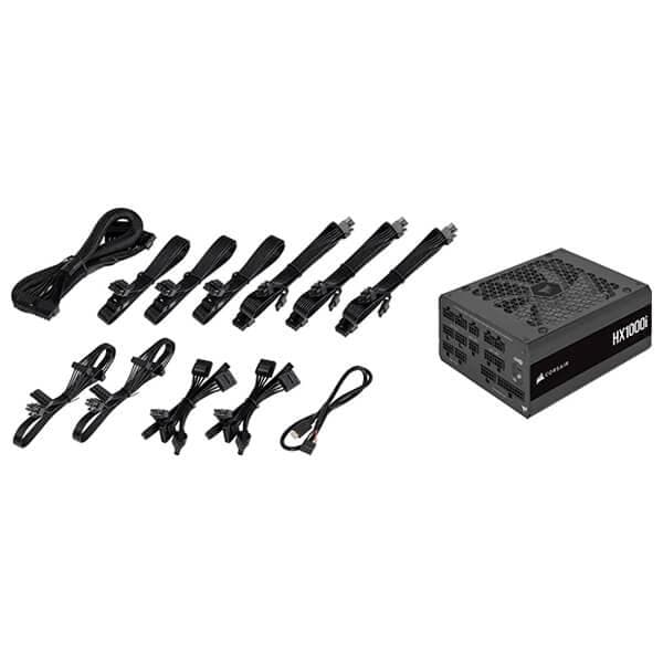 CORSAIR HX1000i 1000W 80+ Platinum Fully Modular ATX 3.0 Power Supply