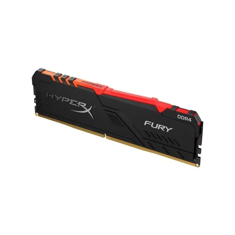 HYPERX Fury RGB 16GB ( 16GBx1 ) 3600MHz DDR4 RAM ( Black ) ( CL17 )