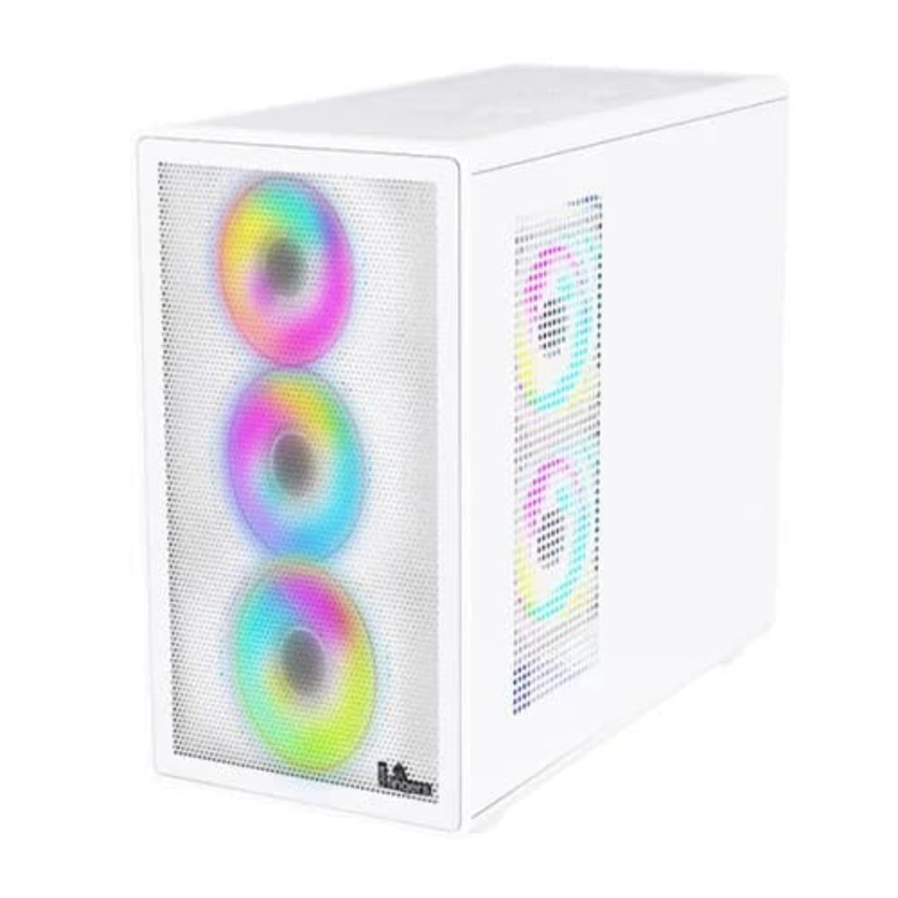 FINGERS HyperHawk RGB MATX Mini Tower Cabinet ( White )