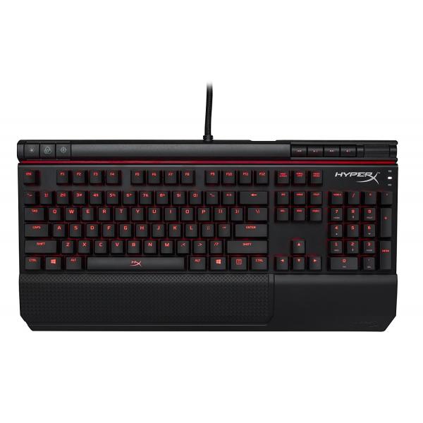 HYPERX Alloy Elite Full Size Mechanical Wired Gaming Keyboard ( Black ) ( Cherry MX Brown Switch )