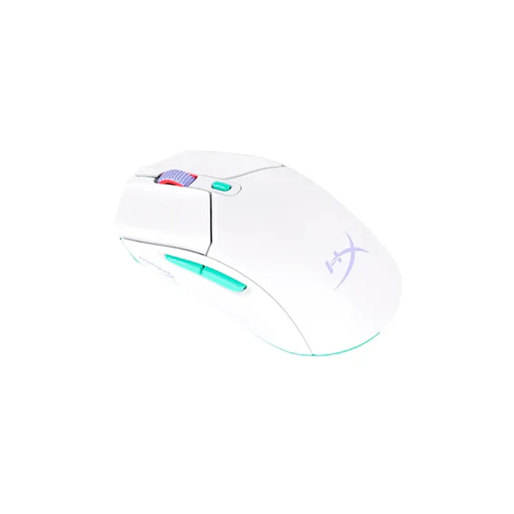 HYPERX Pulsefire Haste 2 Core Wireless Ambidextrous Gaming Mouse (8R2E7AA) (12000 DPI / 6 Macro Buttons) ( White )