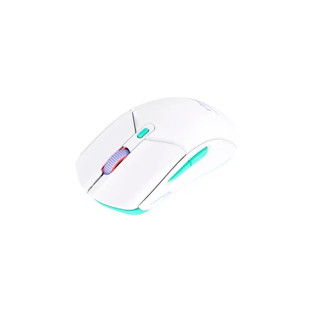 HYPERX Pulsefire Haste 2 Core Wireless Ambidextrous Gaming Mouse (8R2E7AA) (12000 DPI / 6 Macro Buttons) ( White )